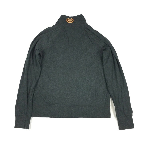 PINK Victoria Secret 1/4 Zip Pullover Sweatshirt - Picture 2 of 10